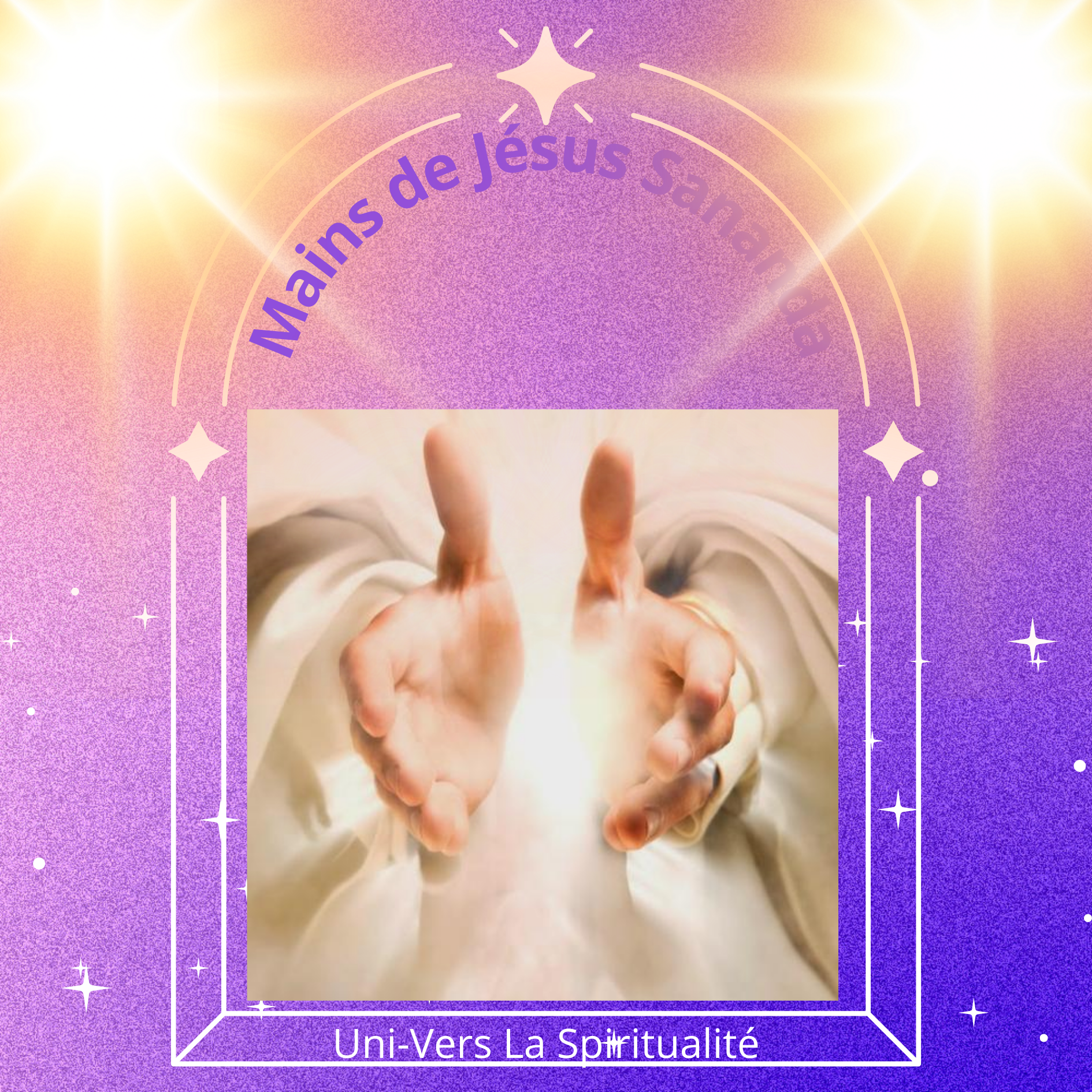 Mains de Jésus Sananda