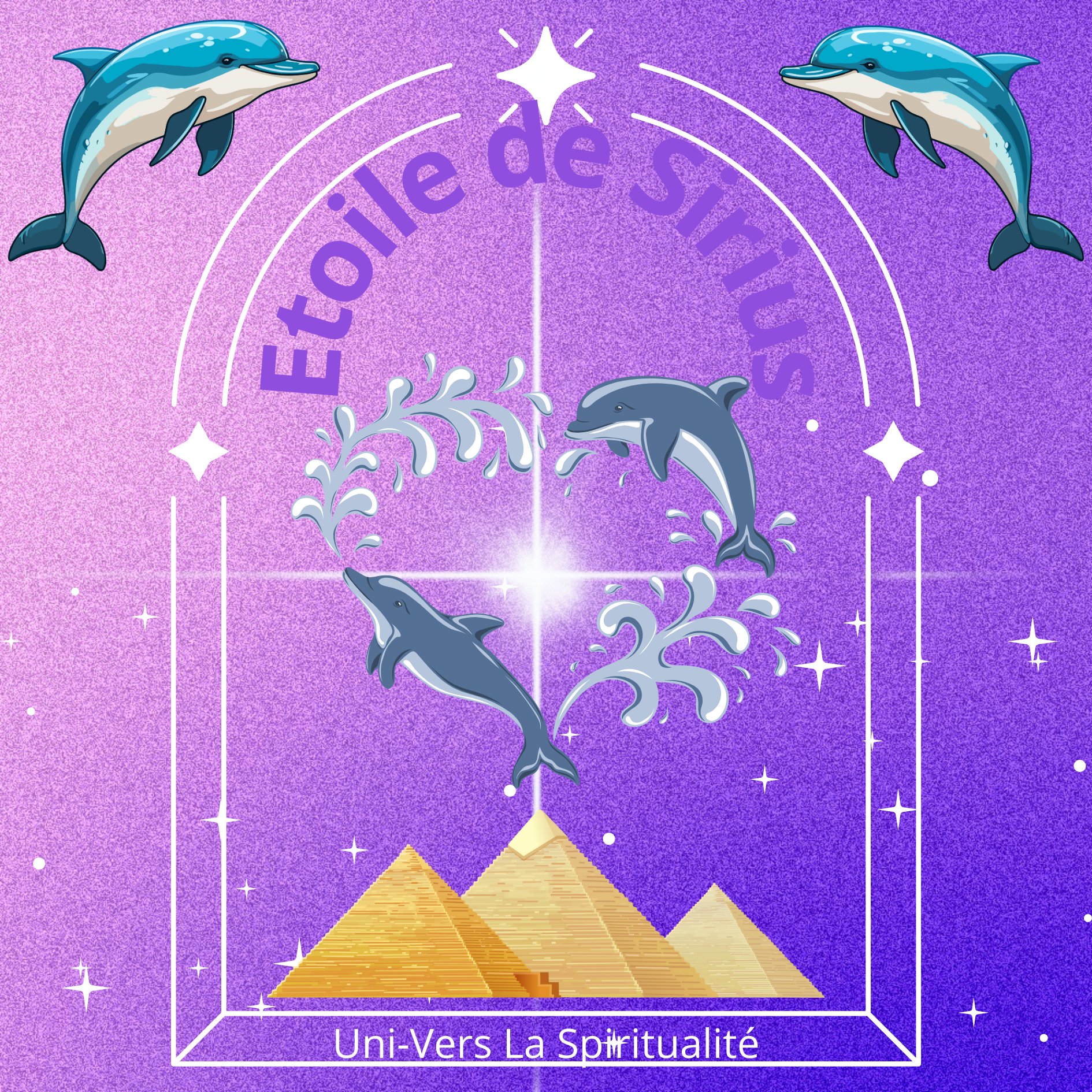Etoile Sirius et des Maîtres Dauphins